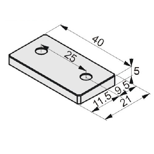EWC線切割基準夾具B40